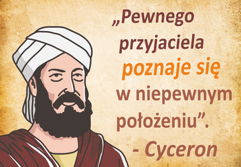Magnes PM 0181 Pewnego przyjaciela poznaje się w niepewnym położeniu