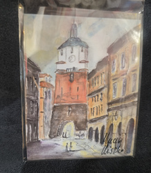 Magnes akwarela mały brama