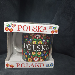 POLAND folk mug