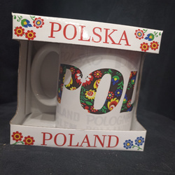 POLAND folk mug