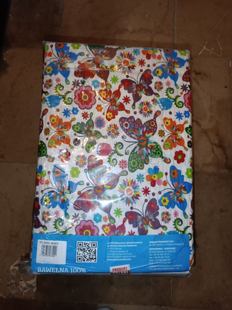 Pościel z motywem ludowym motylki