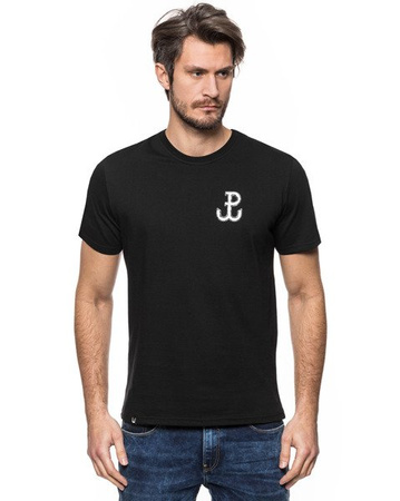 Polish Fighting Small patriotic T-shirt (BLACK)