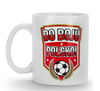 Kubek ceramiczny boss DO BOJU POLSKO BIAŁY 300 ml