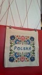 Torba eko Łowicz Folklor - Polska Ramka MAŁA