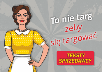Magnes PM 0188 To nie targ żeby się targować