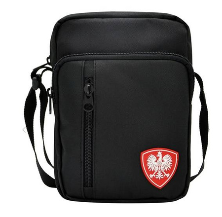 Torebka saszetka AQUILA "ORZEŁ - RED" - CZARNA