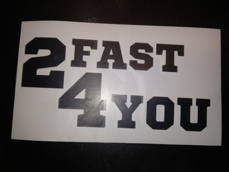 Car stickers National Forces Armor - black