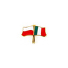 Poland-Italy flag pin