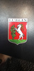 Magnes drewniany herb Lublina mały 