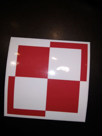 Car stickers National Forces Armor - black