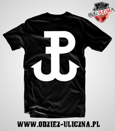 PW T-shirt. It's better to die standing .. black