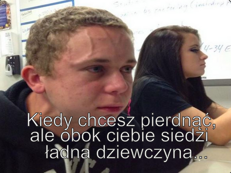 Magnes PM 0096 Kiedy chcesz pierdnąć ale obok ciebie siedzi ładna dziewczyna