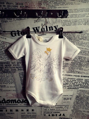 Children's body with an eagle (white)