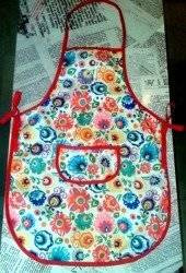 Bedding with a folk motif