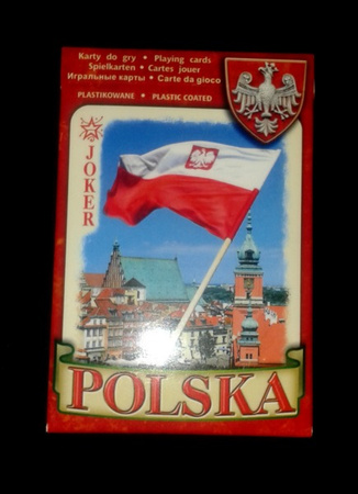 Pamitkowe Karty do gry Polska  