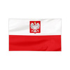 POLISH FLAG WITH THE GODOD 150X90CM - BANDERA