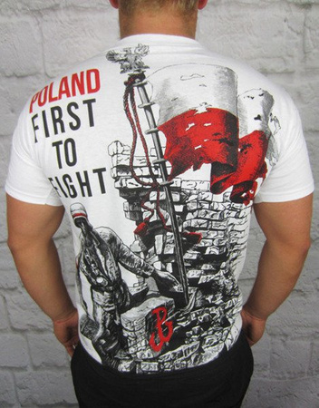 T-shirt Wielka Polska HD Poland first to fight 
