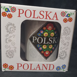POLAND folk mug