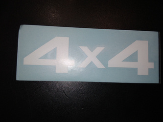 Car stickers National Forces Armor - black