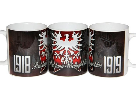 KUBEK PORCELANOWY - POWSTANIE WIELKOPOLSKIE