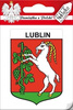 Sticker coat of arms of Lublin