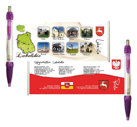 Długopis rozwijany Lubelskie