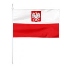 Flaga  chorągiewka Polska