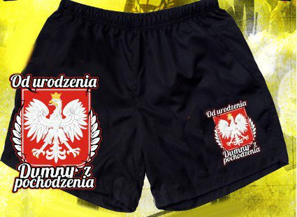 Spodenki Dumni z pochodzenia