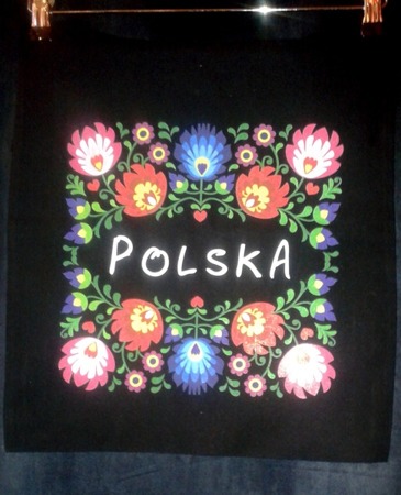 Torba eko Łowicz Folklor - Polska Ramka (ku)
