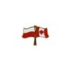 Przypinka flaga Polska-Kanada