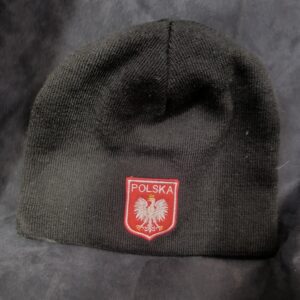 Czapka Zimowa Polska Czarna Godo C