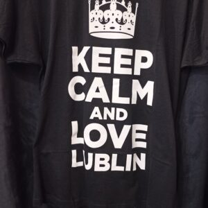 Keep Calm And Love Lublin Kolor: Czarny Nadruk: Lublin Rodzaj nadruku: Sitodruk Rozmiar: M