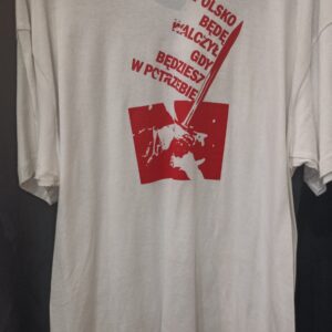 Koszulka Bd Walczy Kolor: Biay Rodzaj nadruku: Sitodruk Nadruk: Polska Rozmiar: XXXXL