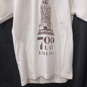 Koszulka dziecica 700 lat Lublina Nadruk: Lublin Rodzaj nadruku: Sitodruk Rozmiar: 122 cm