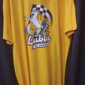 Koszulka mska Lublin To uel Kolor: Zty Rodzaj nadruku: Sitodruk Rozmiar: L Nadruk: Lublin