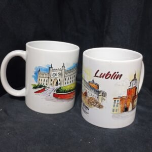 Kubek Lublin Ratusz Kamienice Brama
