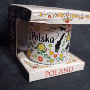 Kubek Poland Folk bociany