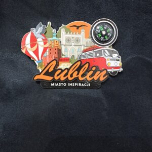 Magnes PanDragon Lublin Kompas Miasto Inspiracji