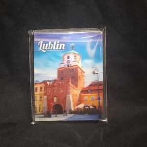 Magnes mini notes Lublin 3D