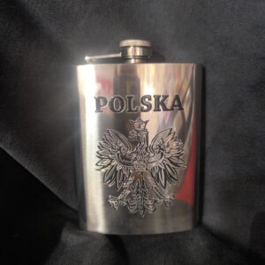 Piersiwka Metalowa "Polska Orze" 230ml