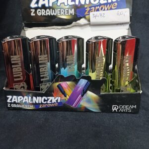 Zapalniczka arowa metalizowana z grawerem arowa Lublin (cena za 1 szt)