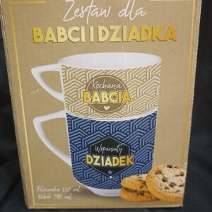 Zestaw Dla Babci i Dziadka filianka kubek
