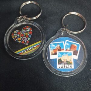 Brelok akrylowy Lublin folk 3w1