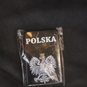 Zapalniczka benzynowa Polska Czarna Orze
