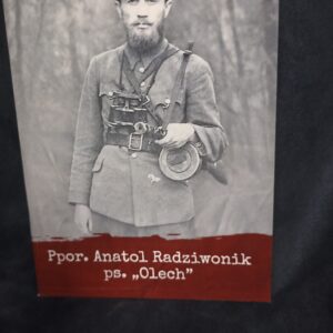 Zeszyt 32-kartkowy w kratk A5 PPOR. ANATOL RADZIWONIK PS. "OLECH"