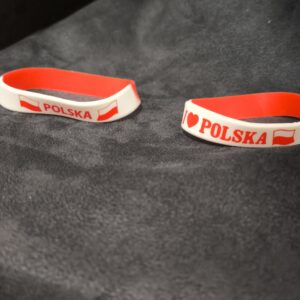 Bransoletka silikonowa polska (cena za 1 szt)