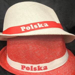 Kapelusz Polska Biały/Czerwony