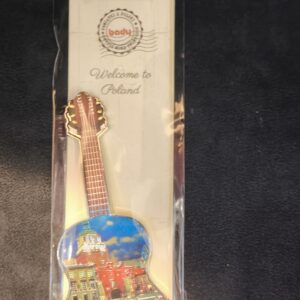 Magnes metalowy gitara z otwieraczem