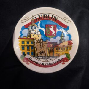 Talerz dekoracyjny Lublin kolor